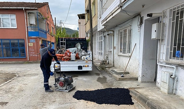 Gemlik Belediyesi Acil Müdahale Takımı Alanda