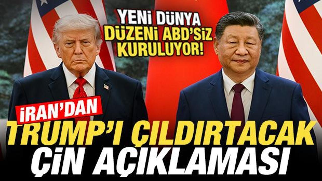 İran’dan Trump’ı çıldırtacak Çin açıklaması! Yeni dünya düzeni ABD’siz kuruluyor