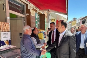 Lider Altay Cihanbeyli ve Kulu’yu Ziyaret Etti, Kulu İtfaiye Merkezi’nin Temelini Attı