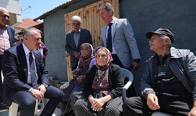 Lider Büyükakın ile İzmit’in köylerinde sımsıcak imgeler
