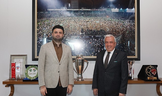 Lider Şadi Özdemir'den Bursaspor'a tebrik ziyareti