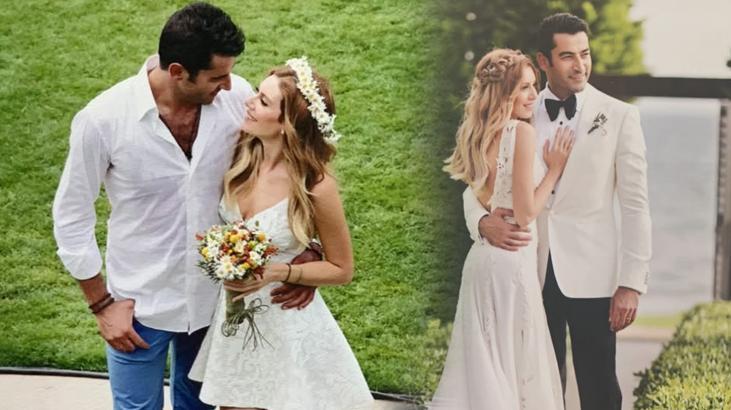 Mutlu aile tablosu! Sinem Kobal ile Kenan İmirzalıoğlu 10 yılı devirdi